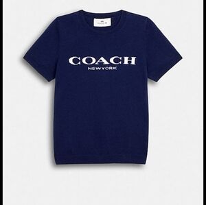 Coach Dark Blue Sweater